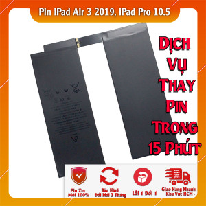 Pin iPad Air 3 2019, iPad Pro 10.5 2017 - A2134 8134mAh Original Battery
